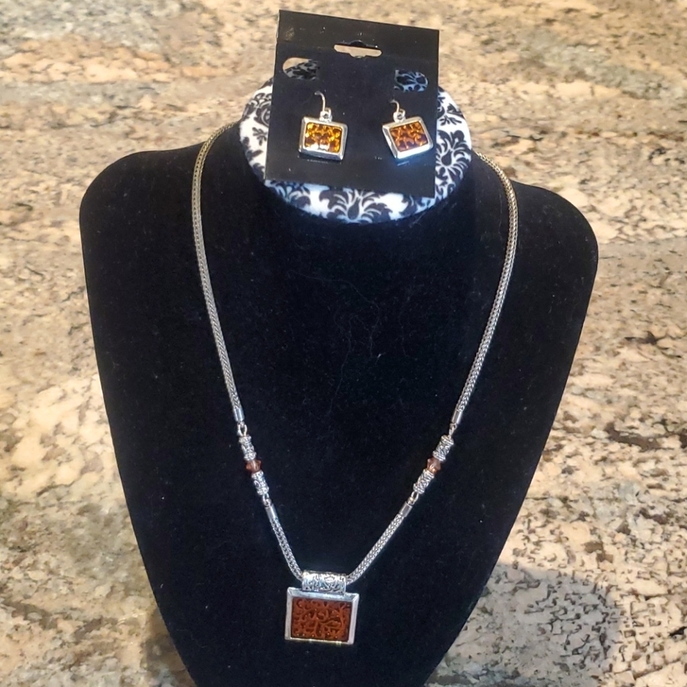 💞Necklace/Earrings Set